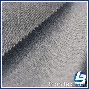 Tissu Twill Cationic en polyester obl20-665 avec revêtement TPU